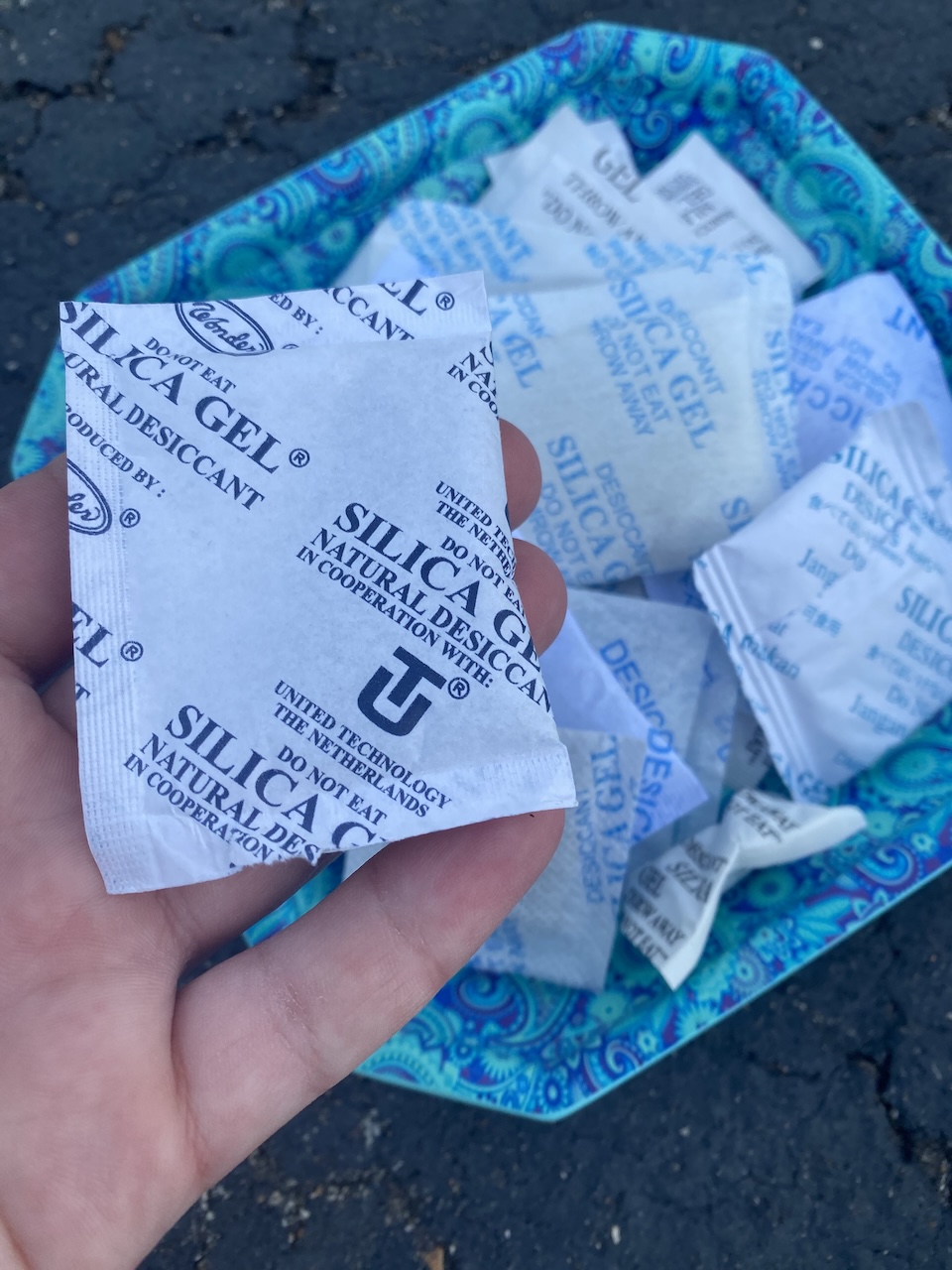 Silica Packets