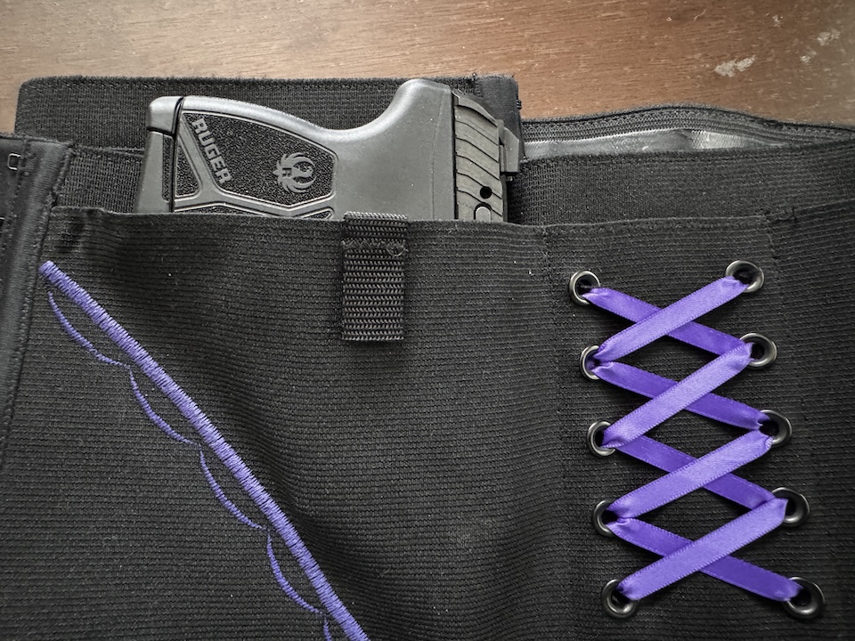 Ruger LCP Max in Belly Band