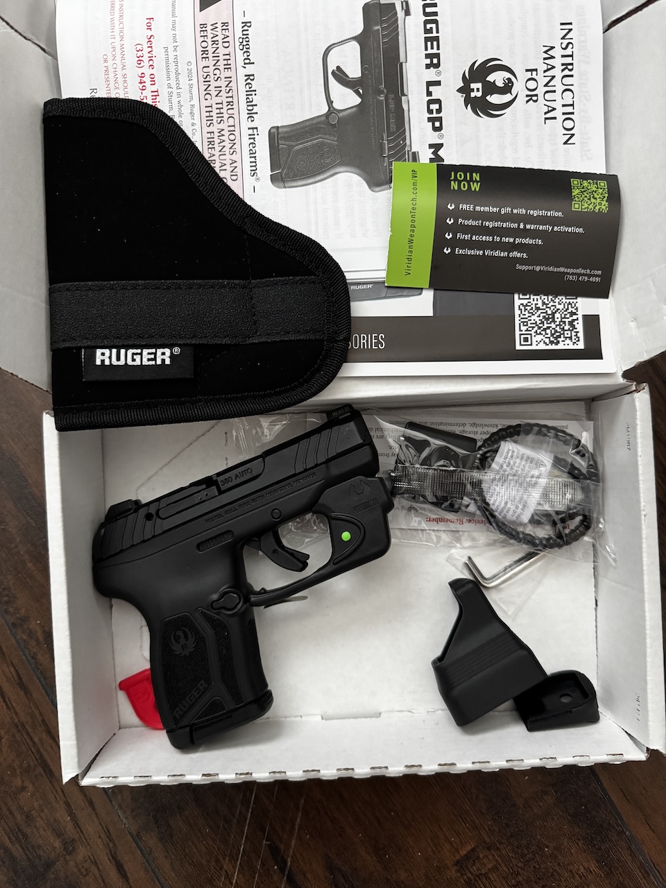 Ruger LCP Max in Box