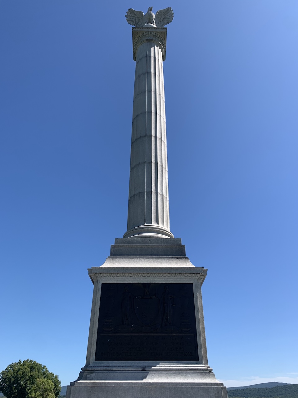 Another monument to soldiers from New York.  Antietam