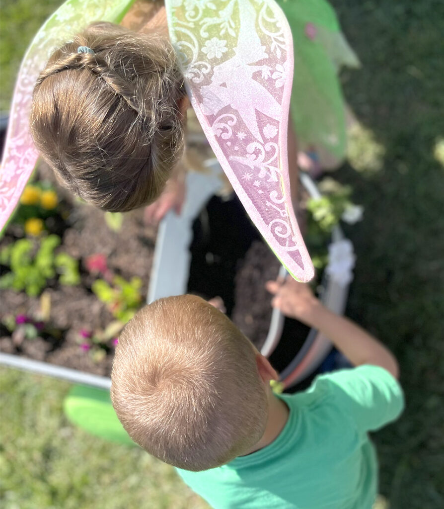 Checking on the worms