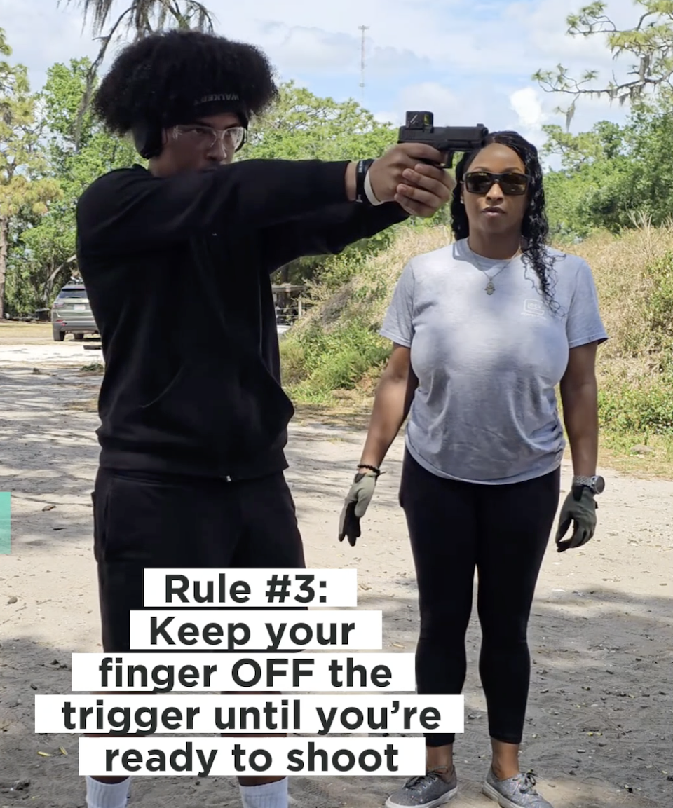 firearm safety rule #3