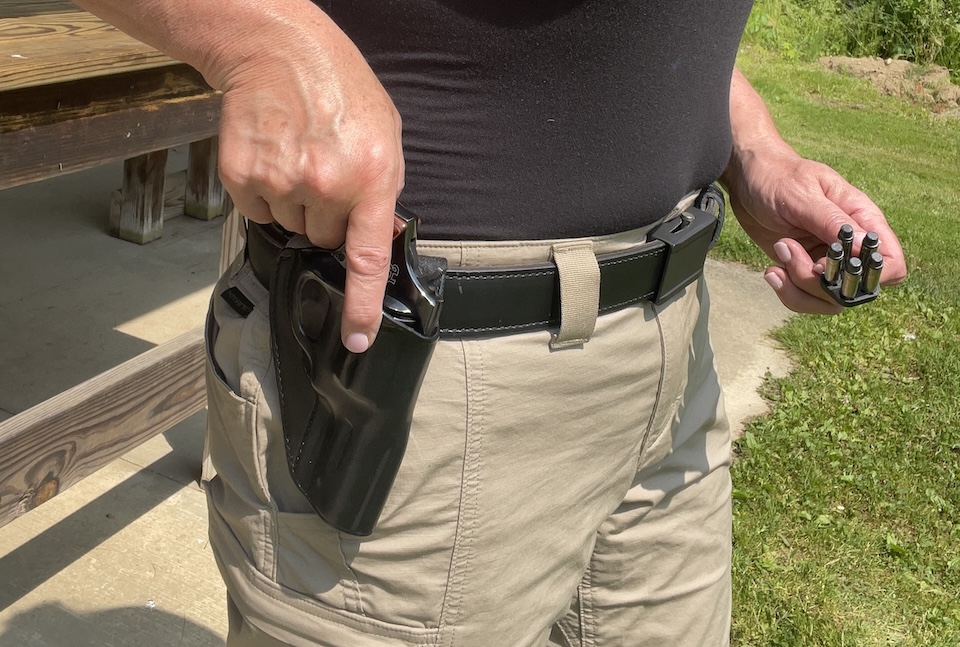 roscoe in holster Revolver Drills