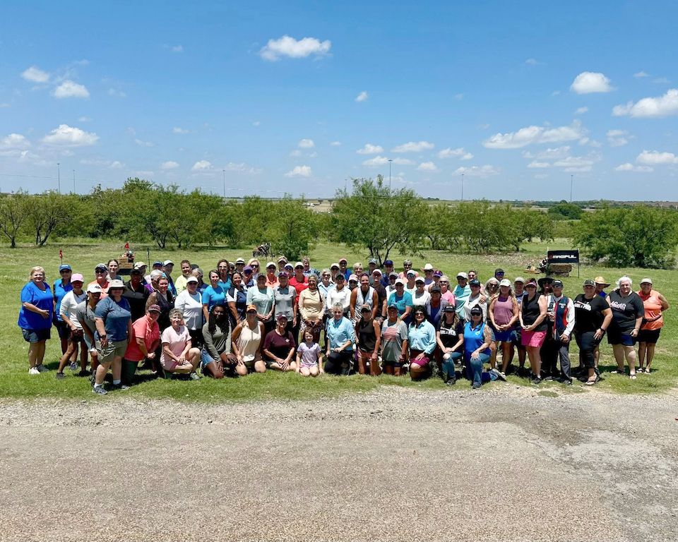 Over 100 women from 9 different states gathered at Defender Outdoors Clay Sports Range in Texas to shoot the A Girl & A Gun Clays Extravaganza.