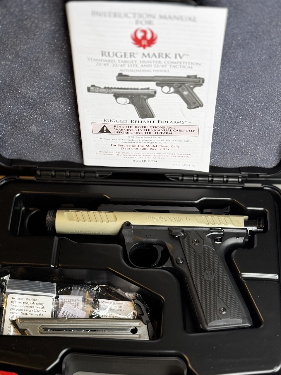 Ruger Mark IV 22 45 Lite in Box