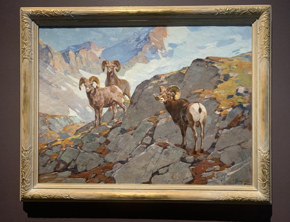 “Wanderers Above Timberline,” about 1930, Carl Rungius