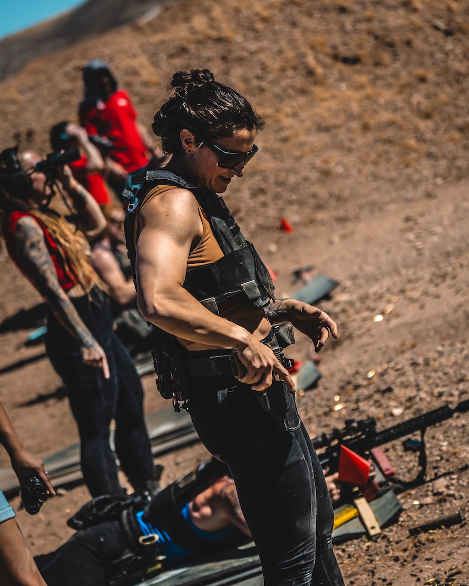 Callerina during a competition