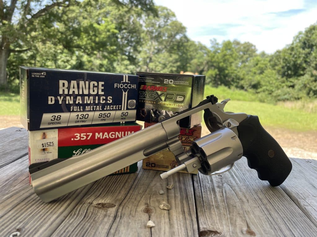 RM66 on range with ammo
