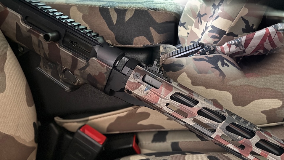 Ruger PC Carbine Fits Perfectly In the Truck