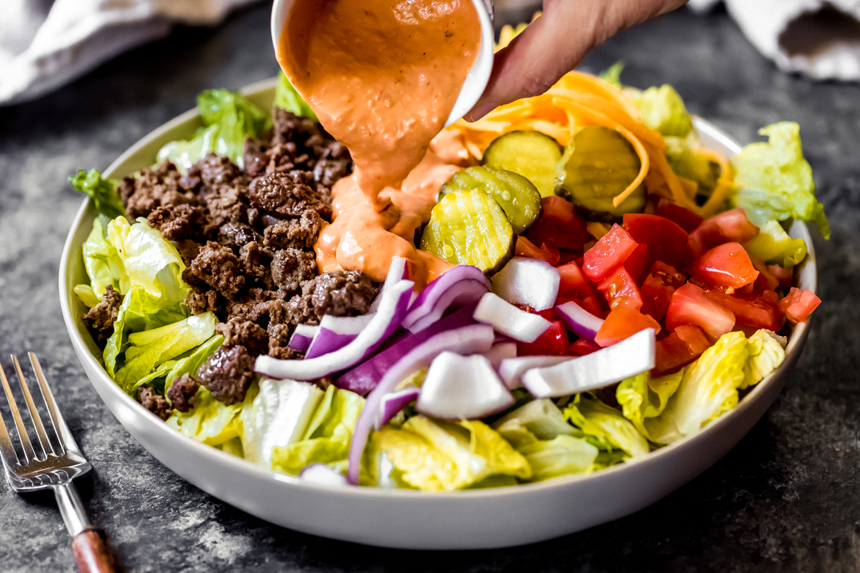 ground-venison-big-mac-salad