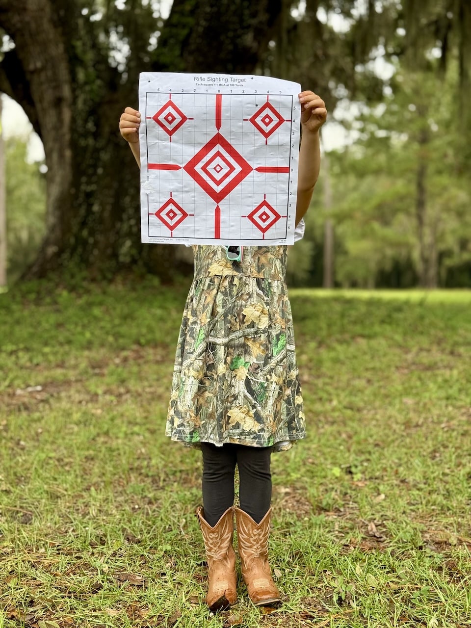 Shots On The Paper Teaching Daughter to Shoot