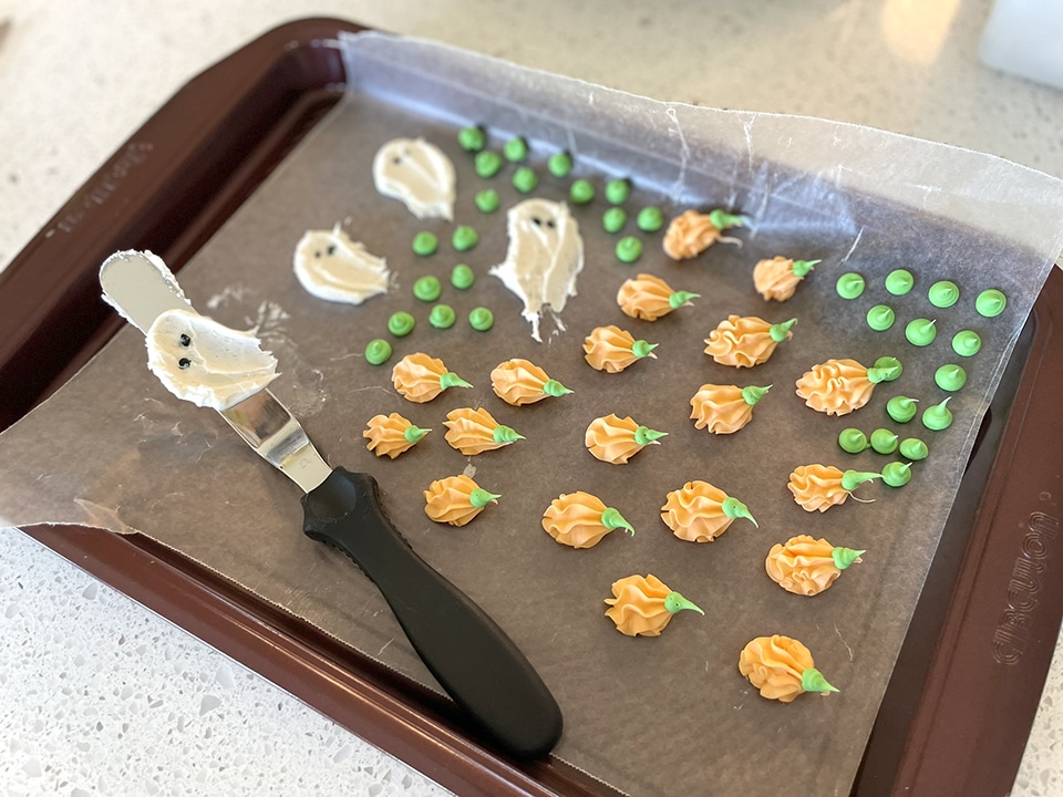 Removing spooky characters from waxed paper