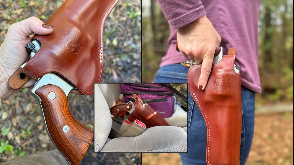 A Holster Makes It Easier to Carry Ruger Redhawk