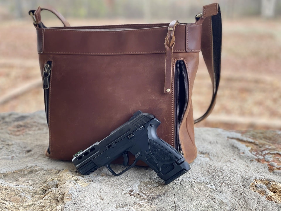 Delaney bag and Ruger