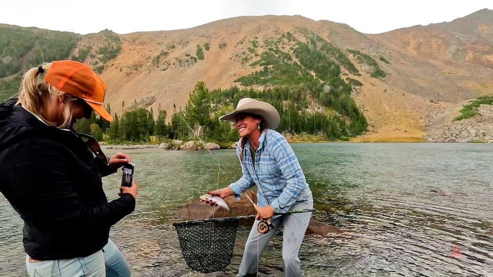 Horseback Fly-Fishing