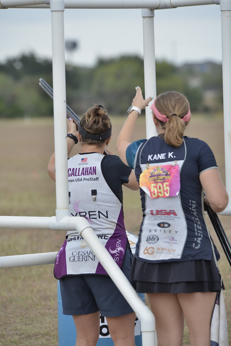 women in shooting box Chondelles