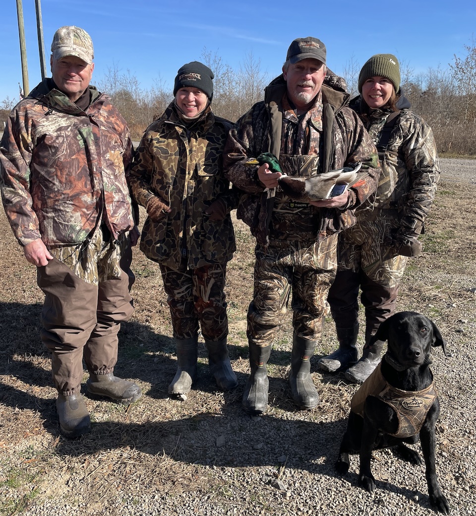 Prize mallard Arkansas B.A.D. hunt