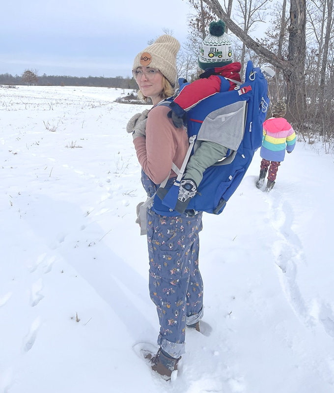 Winter Walk Osprey Poco Plus feature