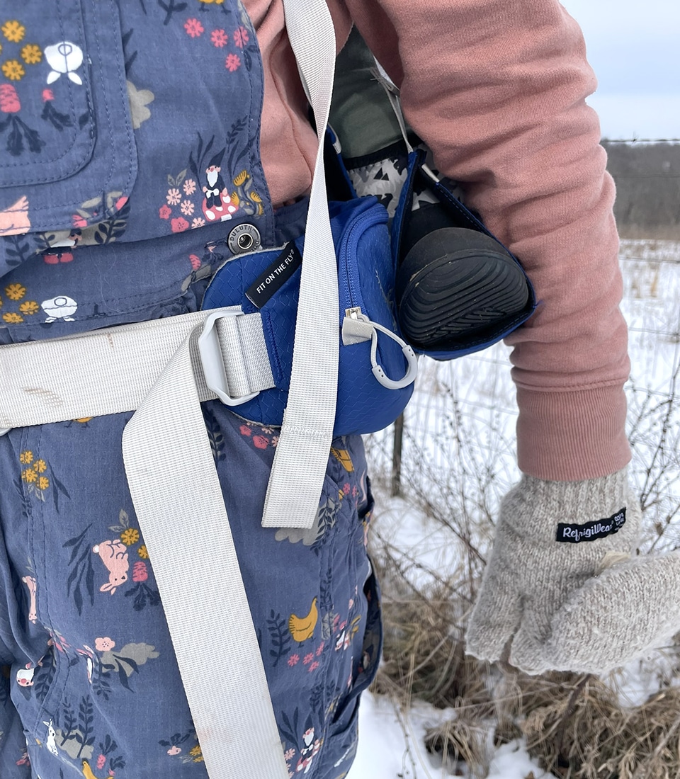 osprey poco plus higher on the hip