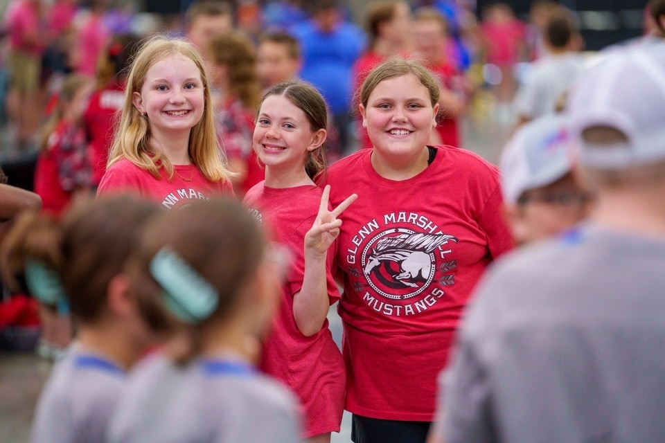 Girls on NASP Team