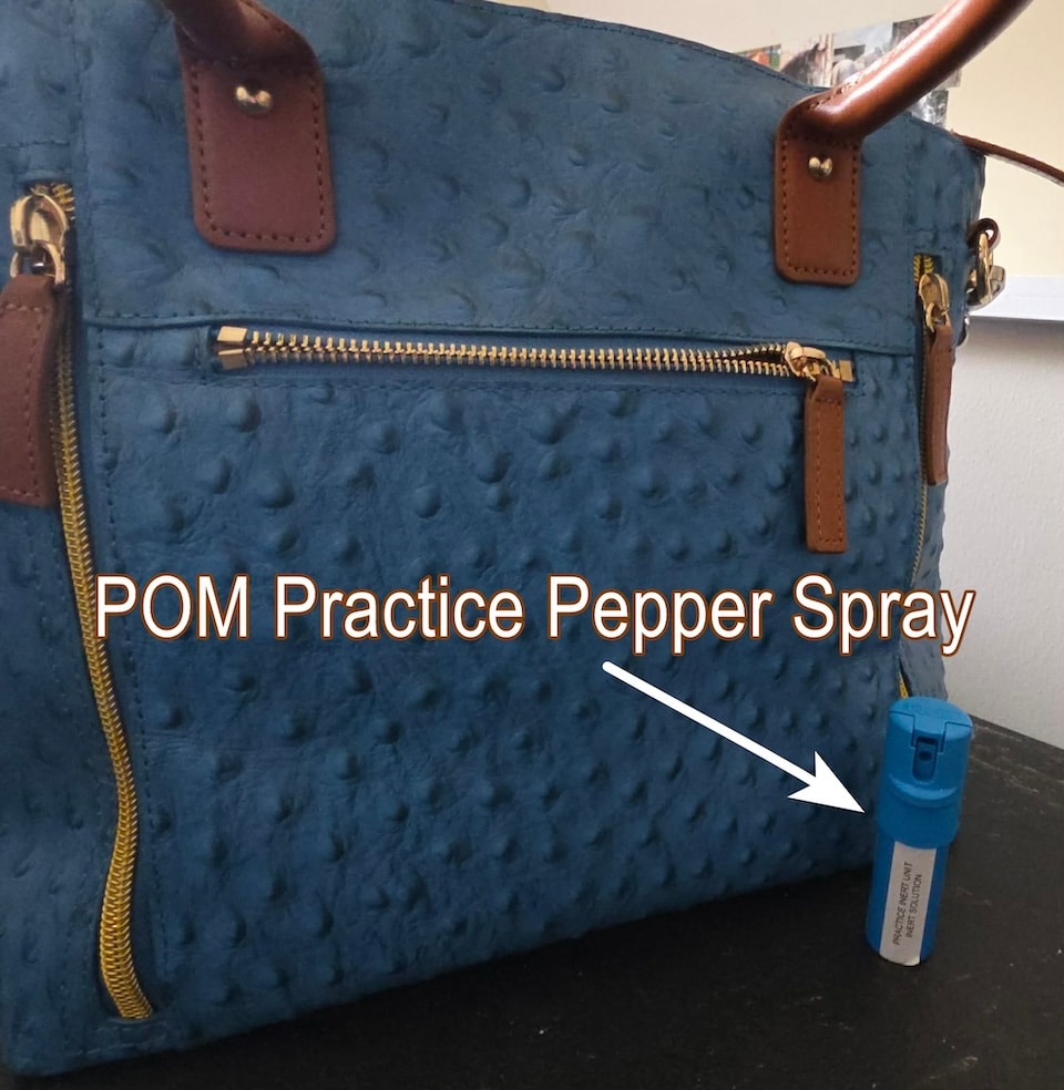 Inert pepper spray purse