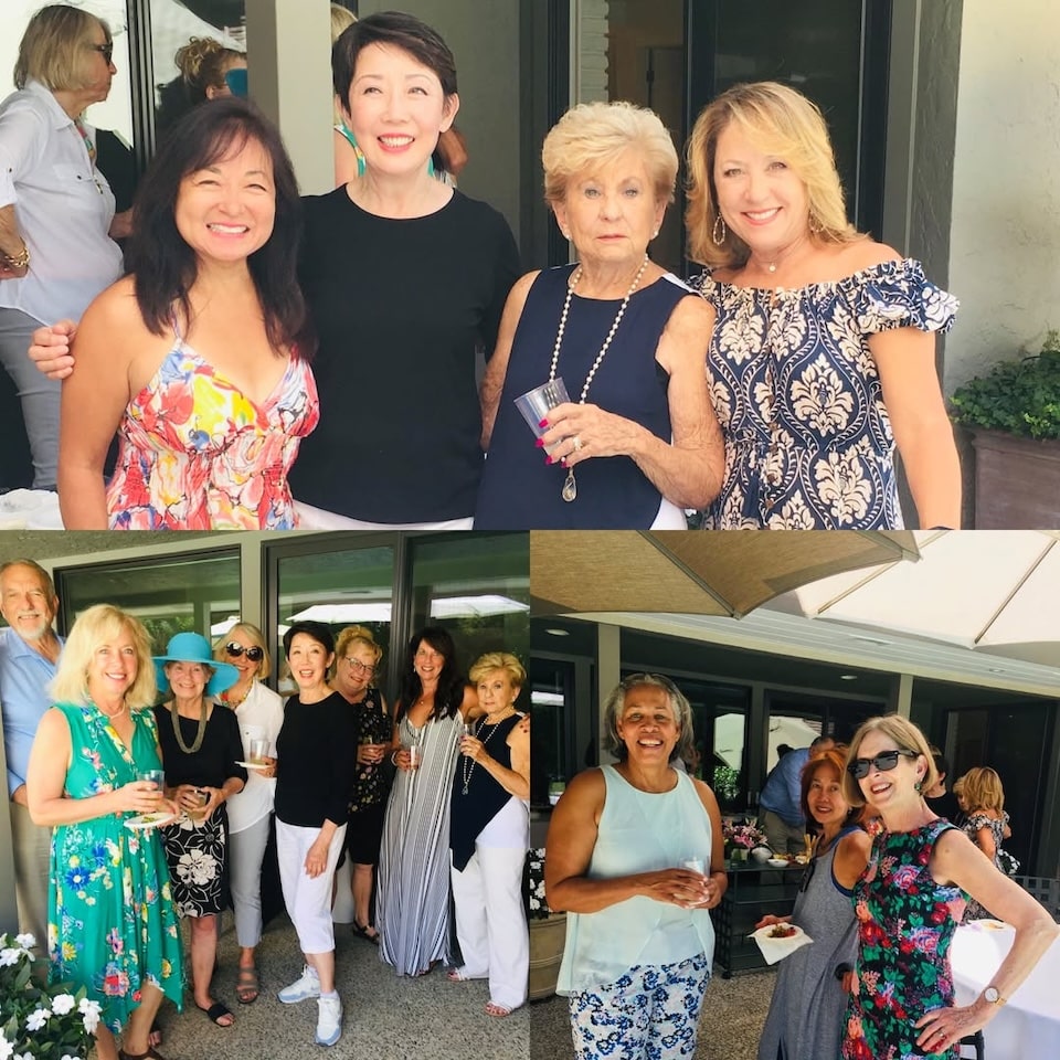 Vera's friends from her aerobics class. Chinese Advice for Women