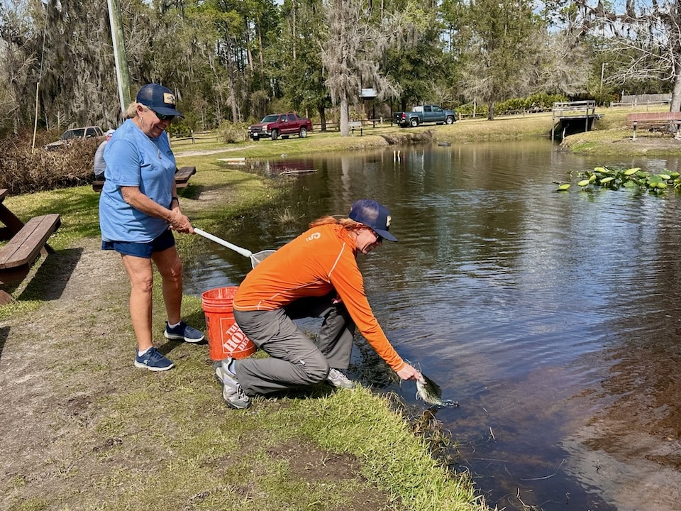 Anietra Liz Release fish West Volusia County