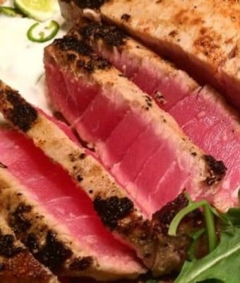 Cilantro Lime Seared Ahi Tuna feature