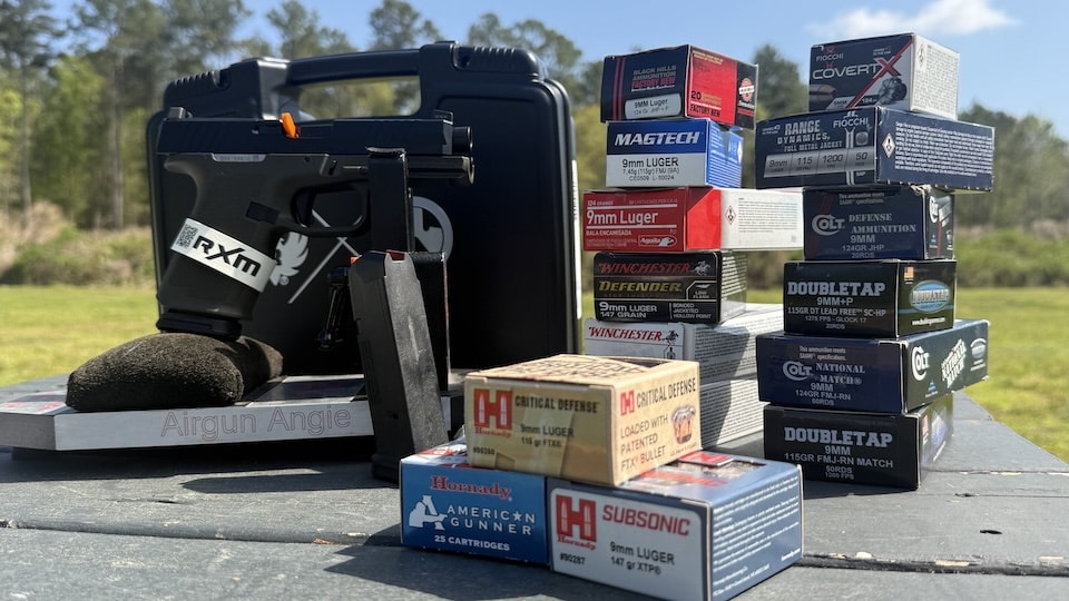 Ruger RXM and the Ammo Tested