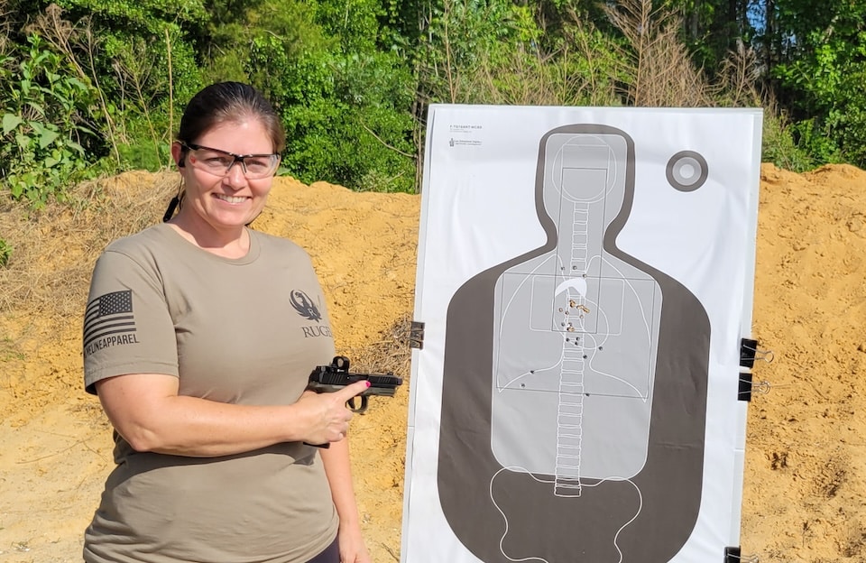 Results from Shooting Portion of the test(Photo By Ruth Atherton)