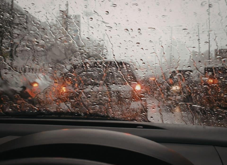 Rain CAr travel risks