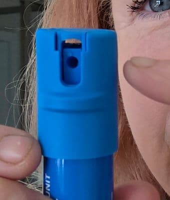 pepper spray accuracy feature