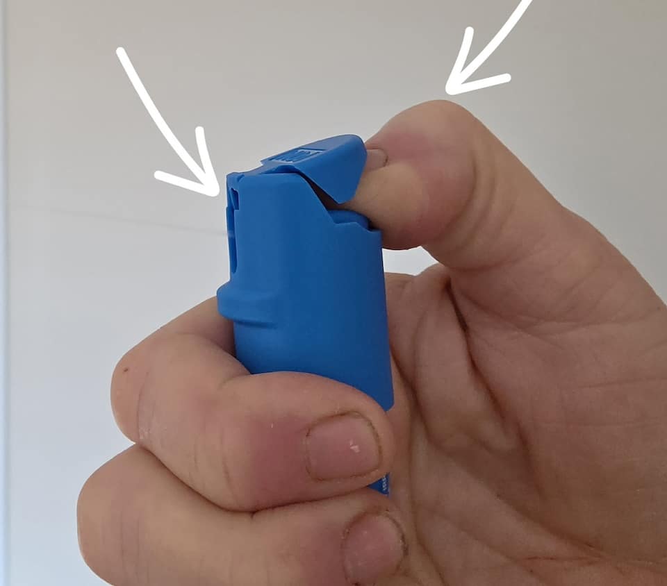 thumb pepper spray