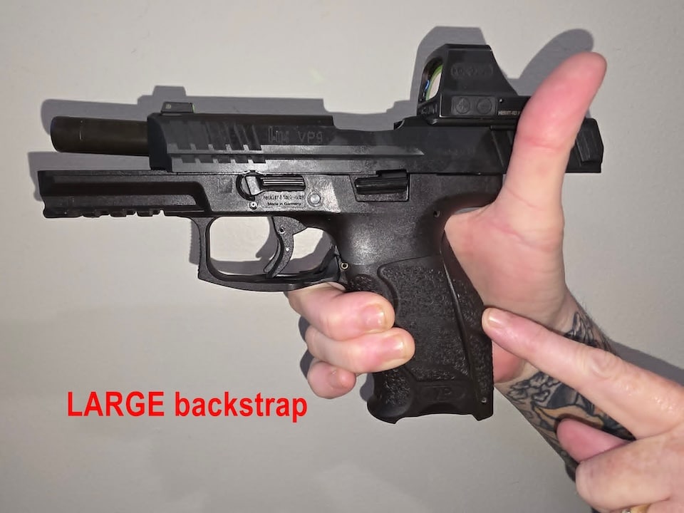 HK large backstrap Grip Fit
