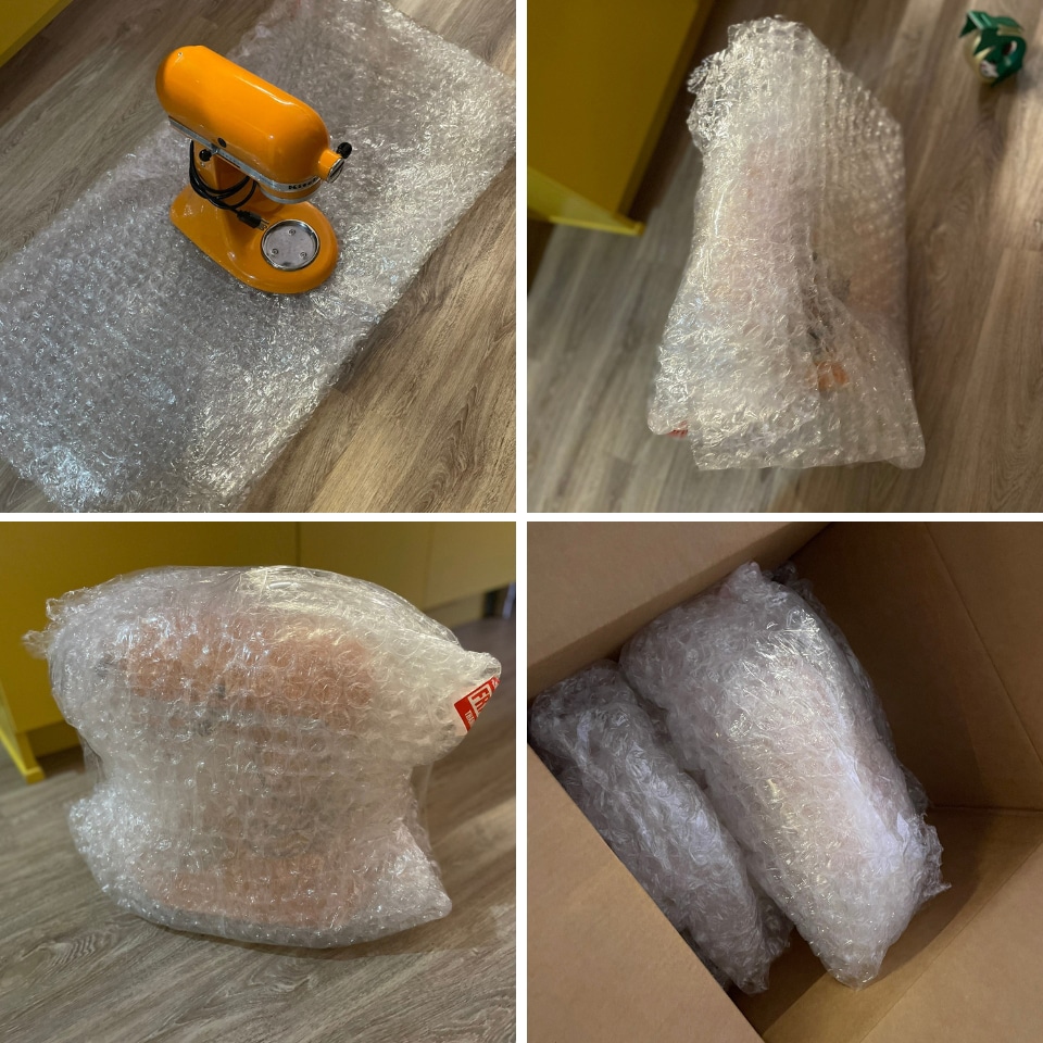 Preparing to ship my Kitchenaid mixer