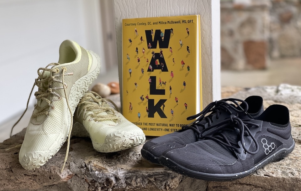 Walking-shoes-and-walk-book