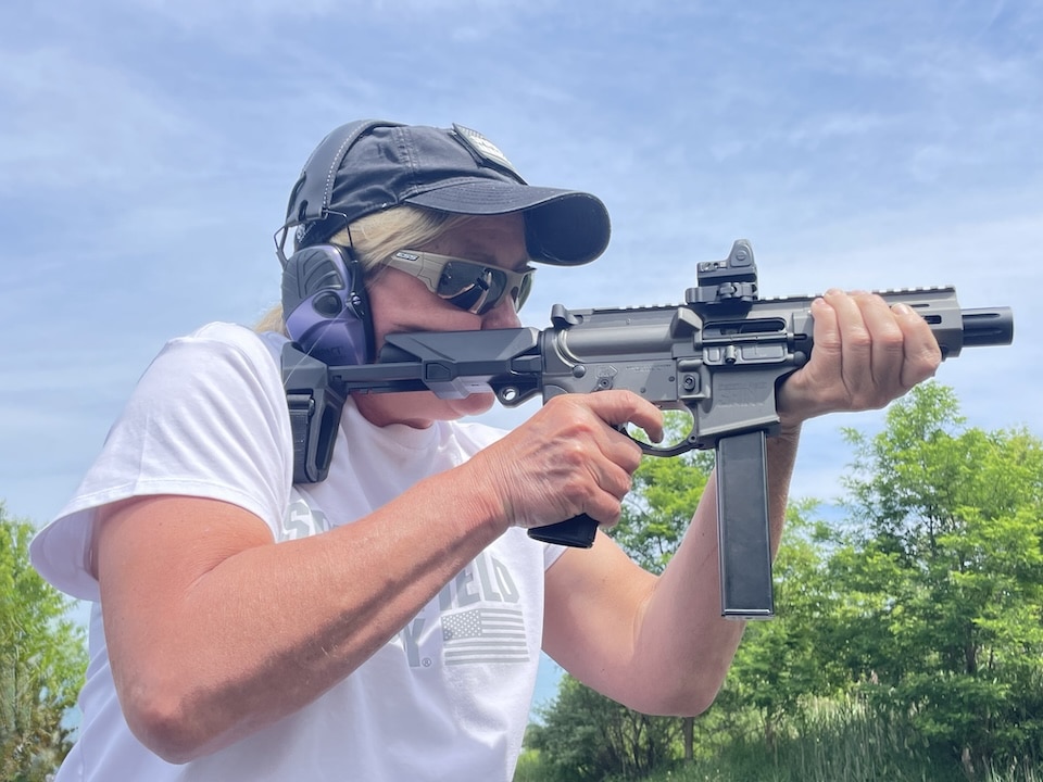 SHouldering pistol brace