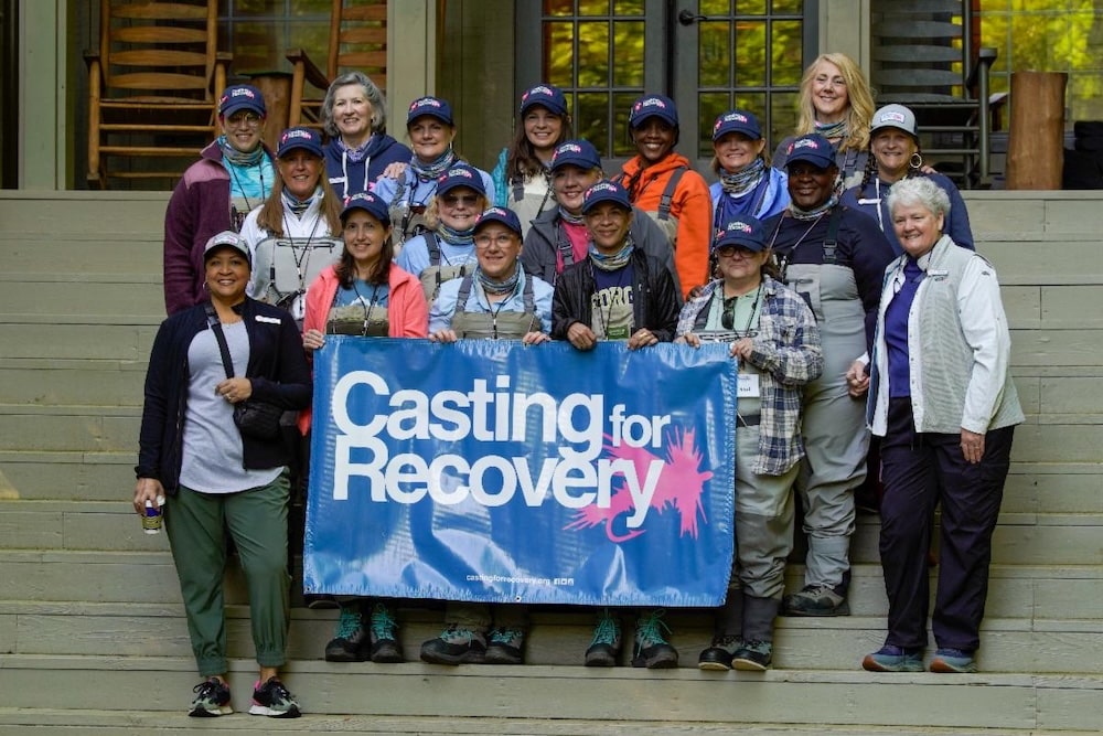 Casting for recovery retrear