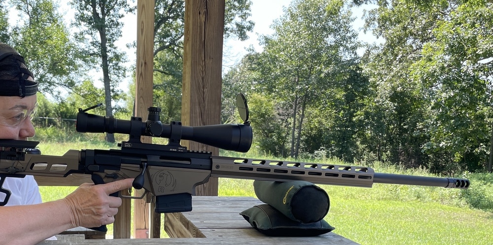 Ruger Precision Rifle RPR on range