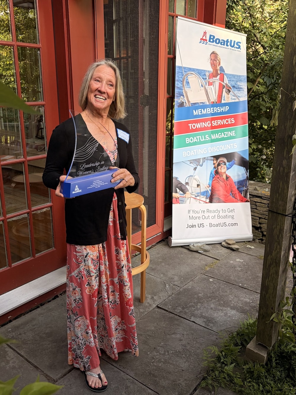 Karen Prioleau Honored with 2026 BoatUS/NWSA Leadership in Women&rsquo;s Sailing Award