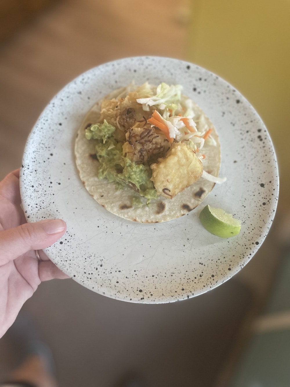 pan fried fish tacos