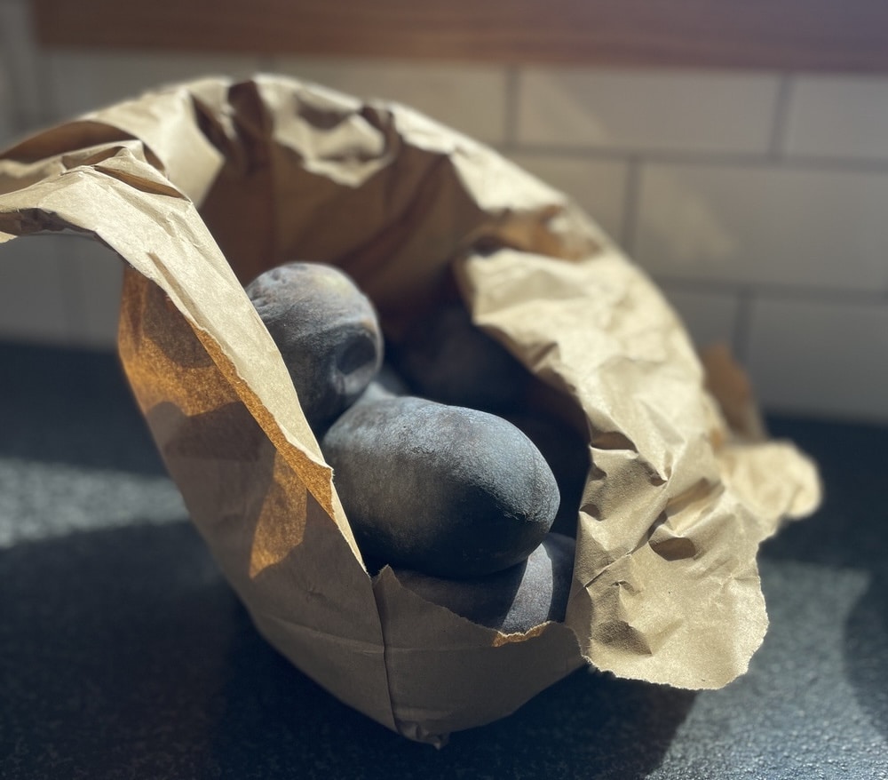 Pawpaws in bag