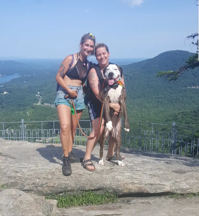 camping with dogs North Carolina