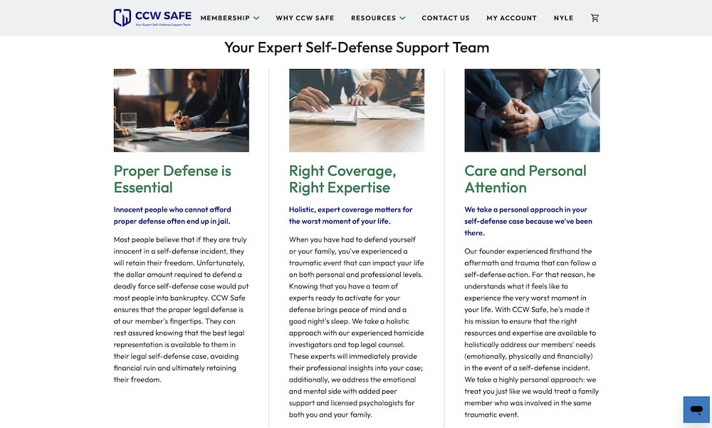 CCW-safe-support-team