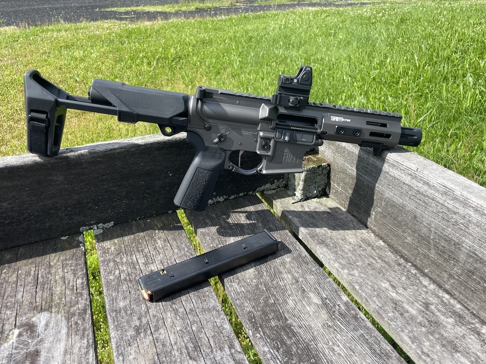 PDW with optic